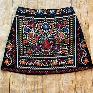 NWT Emory Park Aztec Print Skirt